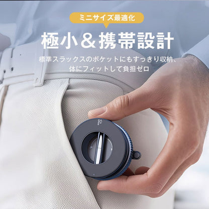 挟むだけ360°回転マグネット式スマホスタンド